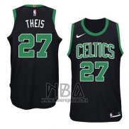 Camiseta Boston Celtics Daniel Theis NO 27 Statement 2018 Negro