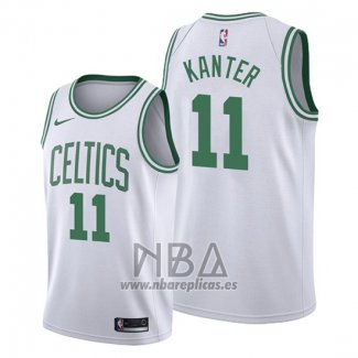 Camiseta Boston Celtics Enes Kanter NO 11 Association Blanco