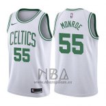 Camiseta Boston Celtics Greg Monroe NO 55 Association 2017-18 Blanco