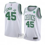 Camiseta Boston Celtics Walter Lemon NO 45 Association Jr 2018 Blanco