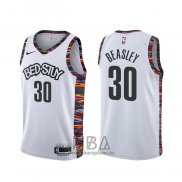 Camiseta Brooklyn Nets Michael Beasley NO 30 Ciudad 2020 Blanco