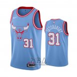 Camiseta Chicago Bulls Tomas Satoransky NO 31 Ciudad Azul