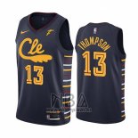 Camiseta Cleveland Cavaliers Tristan Thompson NO 13 Ciudad Azul