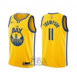 Camiseta Golden State Warriors Klay Thompson NO 11 Statement 2019-20 Oro