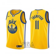 Camiseta Golden State Warriors Klay Thompson NO 11 Statement 2019-20 Oro