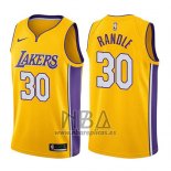 Camiseta Los Angeles Lakers Julius Randle NO 30 Icon 2017-18 Oro