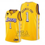 Camiseta Los Angeles Lakers Kentavious Caldwell-Pope NO 1 Ciudad Amarillo