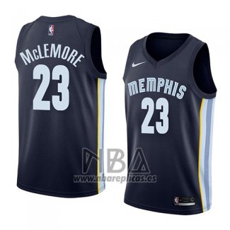 Camiseta Memphis Grizzlies Ben Mclemore NO 23 Icon 2018 Azul