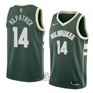 Camiseta Milwaukee Bucks Sean Kilpatrick NO 14 Icon 2018 Verde