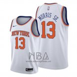 Camiseta New York Knicks Marcus Morris Sr. NO 13 Association Blanco