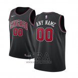 Camiseta Nino Chicago Bulls Personalizada 2017-18 Negro