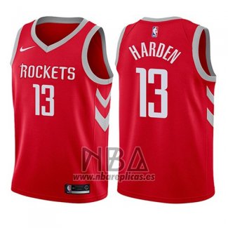 Camiseta Nino Houston Rockets James Harden NO 13 Icon 2017-18 Rojo