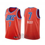 Camiseta Oklahoma City Thunder Darius Bazley NO 7 Statement Naranja