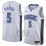 Camiseta Orlando Magic Mohamed Bamba NO 5 Association 2018 Blanco