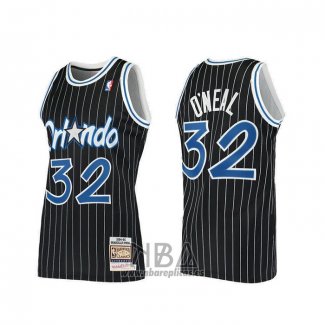 Camiseta Orlando Magic Shaquille O'neal Hardwood NO 32 Classics Autentico 1994 Negro