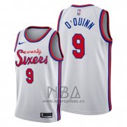 Camiseta Philadelphia 76ers Kyle O'quinn NO 9 Classic 2019-20 Blanco