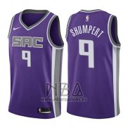 Camiseta Sacramento Kings Iman Shumpert NO 9 Icon 2017-18 Violeta