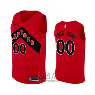 Camiseta Toronto Raptors Personalizada Icon 2020-21 Rojo