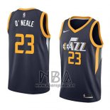 Camiseta Utah Jazz Royce O'neale NO 23 Icon 2018 Azul