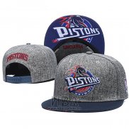 Gorra Detroit Pistons Gris