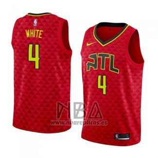 Camiseta Atlanta Hawks Andrew White NO 4 Statement 2018 Rojo