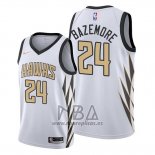 Camiseta Atlanta Hawks Kent Bazemore NO 24 Ciudad Edition Blanco