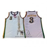 Camiseta Bethel Allen Iverson NO 3 Blanco