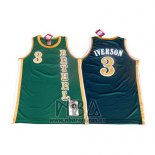 Camiseta Bethel Allen Iverson NO 3 Verde