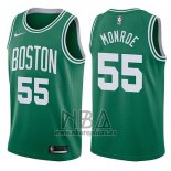 Camiseta Boston Celtics Greg Monroe NO 55 Icon 2017-18 Verde