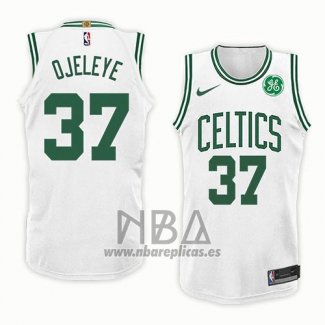 Camiseta Boston Celtics Semi Ojeleye NO 37 Association 2018 Blanco