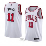 Camiseta Chicago Bulls Derrick Walton NO 11 Association 2018 Blanco