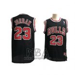 Camiseta Chicago Bulls Michael Jordan NO 23 Retro Negro