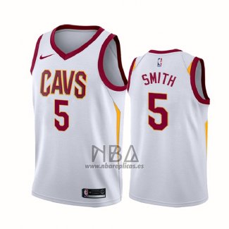 Camiseta Cleveland Cavaliers Cavaliers Dennis Smith NO 5 Association 2017-18 Blanco