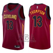 Camiseta Cleveland Cavaliers Tristan Thompson NO 13 Swingman Icon 2017-18 Rojo