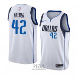 Camiseta Dallas Mavericks Maxi Kleber NO 42 Association 2018-19 Blanco