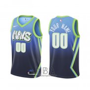 Camiseta Dallas Mavericks Personalizada Ciudad Azul