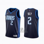 Camiseta Dallas Mavericks Tyler Bey NO 2 Earned 2020-21 Azul