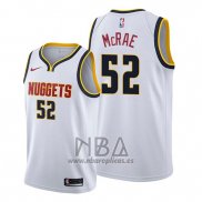 Camiseta Denver Nuggets Jordan Mcrae NO 52 Association 2019-20 Blanco