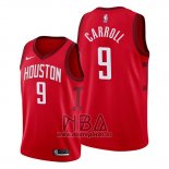 Camiseta Houston Rockets Demarre Carroll NO 9 Earned 2019-20 Rojo