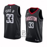 Camiseta Houston Rockets James Ennis III NO 33 Statement 2018 Negro