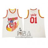 Camiseta Houston Rockets x Cactus Jack NO 01 Blanco