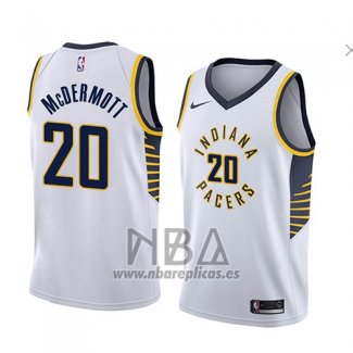 Camiseta Indiana Pacers Doug Mcdermott NO 20 Association 2018 Blanco