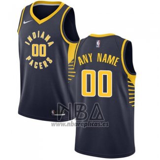 Camiseta Indiana Pacers Personalizada 2017-18 Negro