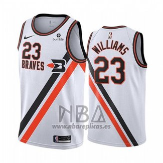 Camiseta Los Angeles Clippers Lou Williams NO 23 Classic 2019-20 Blanco