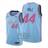 Camiseta Miami Heat Solomon Hill NO 44 Ciudad 2019-20 Azul