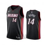 Camiseta Miami Heat Tyler Herro NO 14 Icon Negro