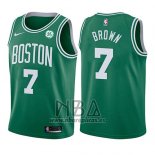 Camiseta Nino Boston Celtics Jaylen Brown NO 7 Icon 2017-18 Verde