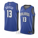 Camiseta Orlando Magic Isaiah Briscoe NO 13 Icon 2017-18 Azul