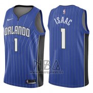 Camiseta Orlando Magic Jonathan Isaac NO 1 Icon 2017-18 Azul