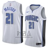 Camiseta Orlando Magic Timofey Mozgov NO 21 Association 2018 Blanco